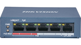 سويتش هيكفيجن Gigabit Smart PoE 4 منافذ للمنطقة الشرقية – DS-3E1505P