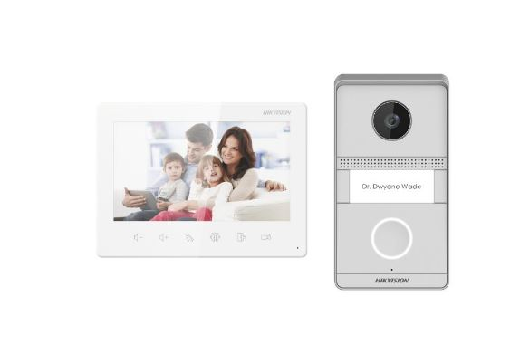 طقم دورفون مرئي هيكفيجن للمنازل بالشرقية – DS-KIS212